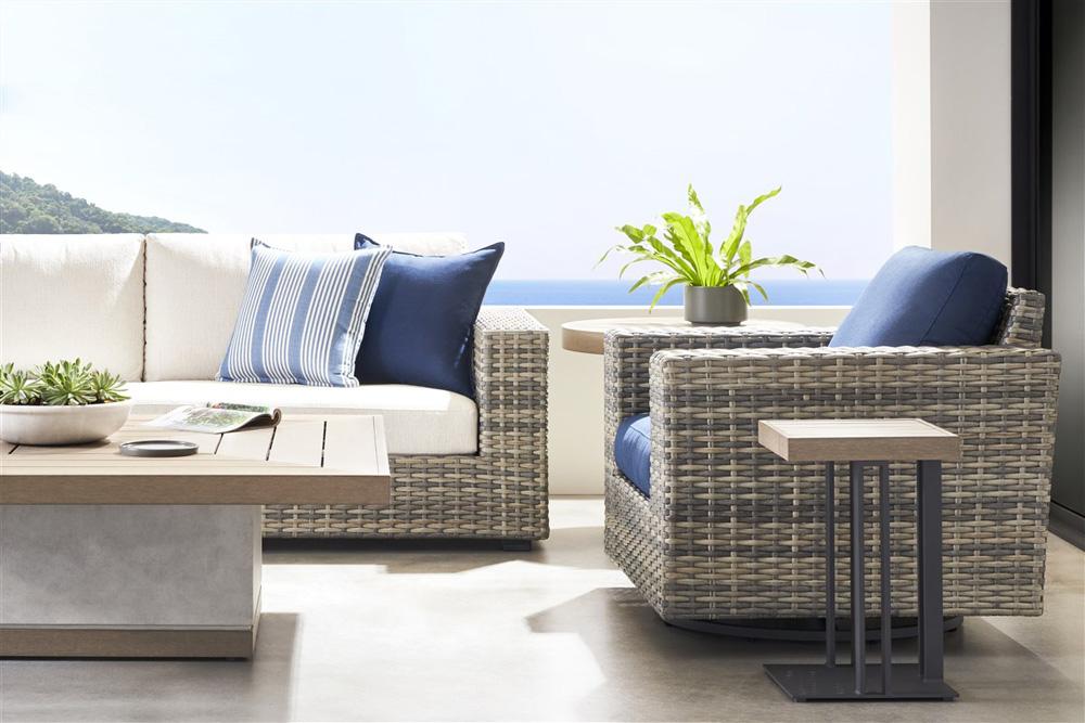 Vanguard Furniture - Tiburon Outdoor Square Cocktail Table - OW503-CS veiw 3