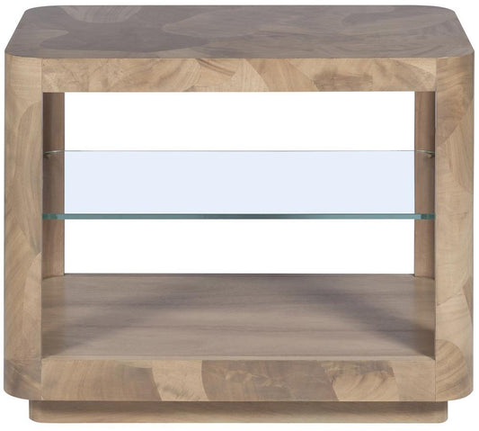 Vanguard Furniture - Verge End Table - Almond - P845L-LD veiw 2