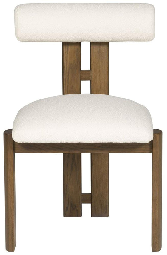 Vanguard Furniture - Wright Stocked Dining Chair - Jackpot Chalk Fabric - TV1183S veiw 2