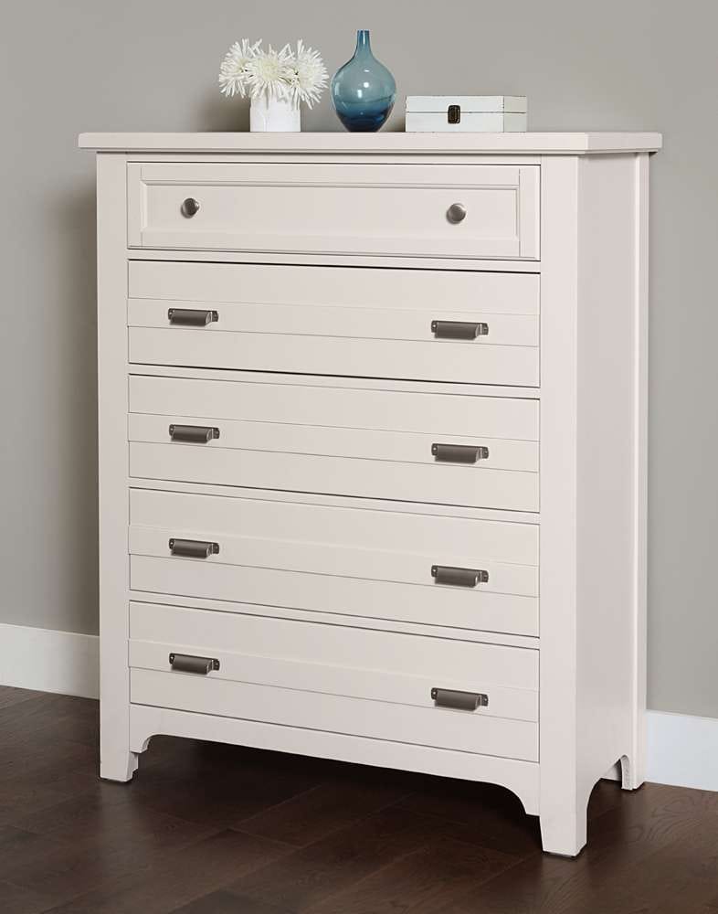 Vaughan Bassett - Bungalow Chest with 5 Drawers in Lattice - 744-115 veiw 2