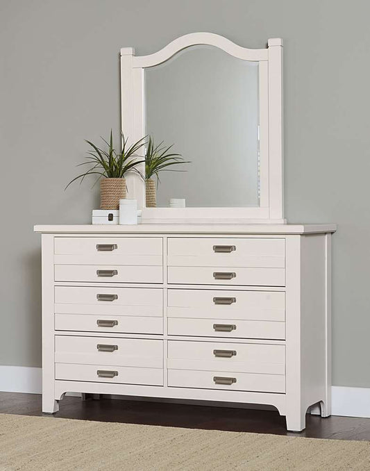 Vaughan Bassett - Bungalow Double Dresser with 6 Drawers in Lattice - 744-001 veiw 2