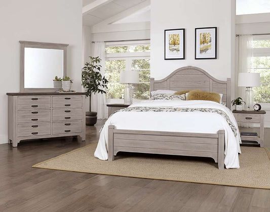 Vaughan Bassett - Bungalow Full Arched Bed in Dover Grey/Folkstone - 741-552-255-911 veiw 2