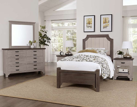 Vaughan Bassett - Bungalow Night Stand with 1 Drawers in Dover Grey/Folkstone - 741-226 veiw 2