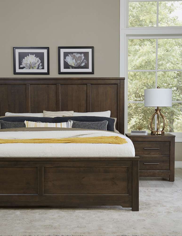 Vaughan Bassett - Crafted Cherry - Artisan and Post King Six Panel Bed - 150-668-866-933-MS2 veiw 5