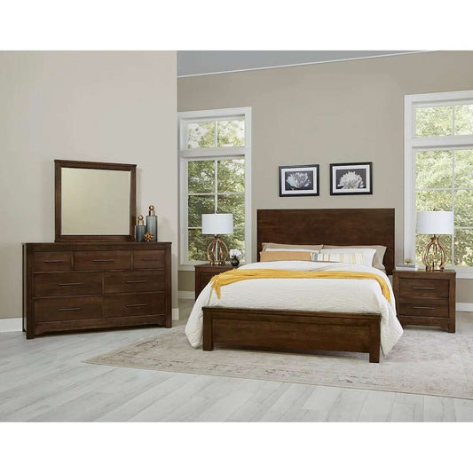 Vaughan Bassett - Crafted Cherry - Artisan and Post Landscape Mirror - 150-447 veiw 2