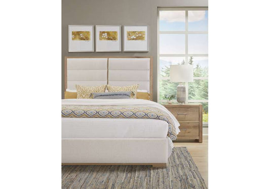 Vaughan Bassett - Crafted Oak - LMCo Home Nightstand With 2 Drawers - 795-227 veiw 2