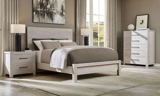 Vaughan Bassett - Joinery - Chest - 5 Drwr - Washed White Oak - 194-115 view 2