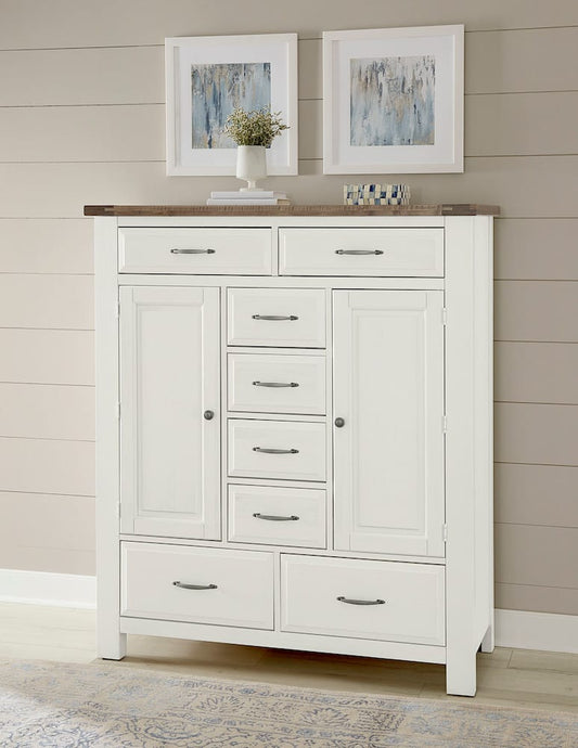 Vaughan Bassett - Maple Road - Sweater Chest - 8 Drwr - Two Tone - 116-116 view 2