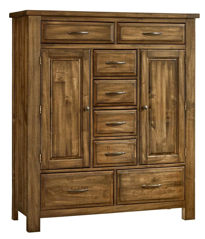 Vaughan Bassett - Maple Road Sweater Chest with 8 Drawers in Antique Amish - 118-116 veiw 1