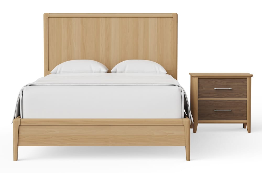 Vaughan Bassett - Nordhaven - Queen Panel Bed - Clear Maple - 852-557-755-722 view 4