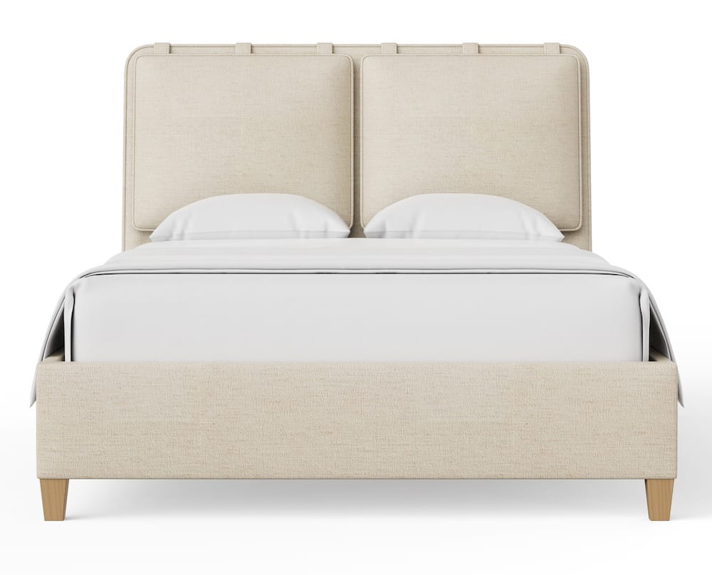 Vaughan Bassett - Nordhaven - Queen Uph Bed-Sandstone - 853-551K-155K-822K-404 view 4