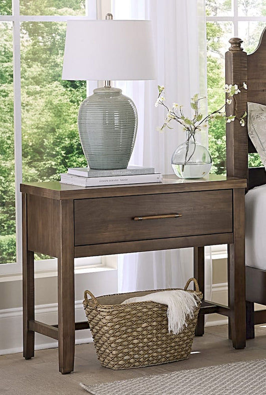 Vaughan Bassett - Pure Maple - Bedside Table - 1 Drwr - Maple Syrup - 180-228 view 2