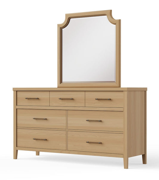 Vaughan Bassett - Pure Maple - Dresser - 7 Drwr - Natural Maple - 182-003 view 2