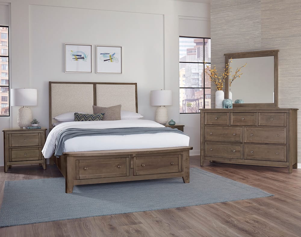 Vaughan Bassett - Woodbridge - Dresser - 7 Drwr - Dark Cashmere - 820-003 view 9