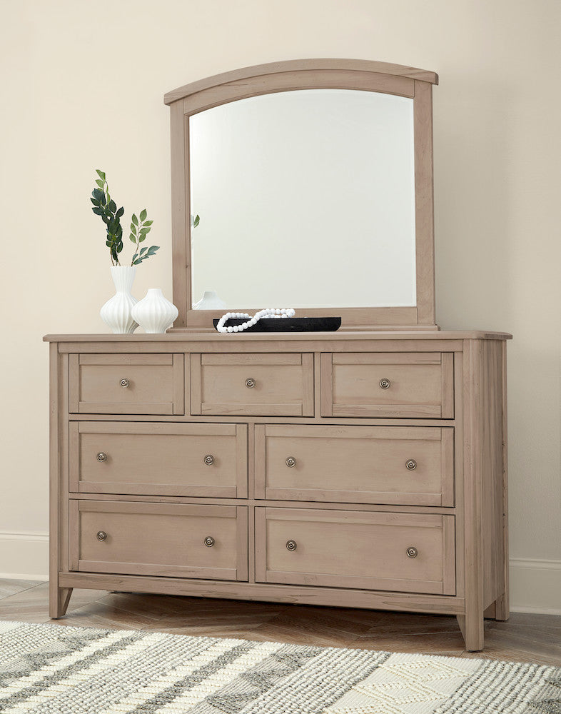 Vaughan Bassett - Woodbridge - Dresser - 7 Drwr - Shadow Grey - 821-003 view 9