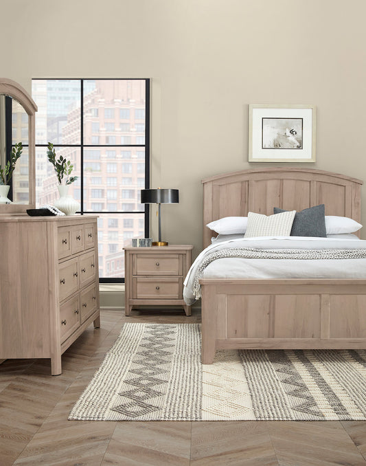Vaughan Bassett - Woodbridge - King Arch Bed - 821-667-766-922-MS1 view 2