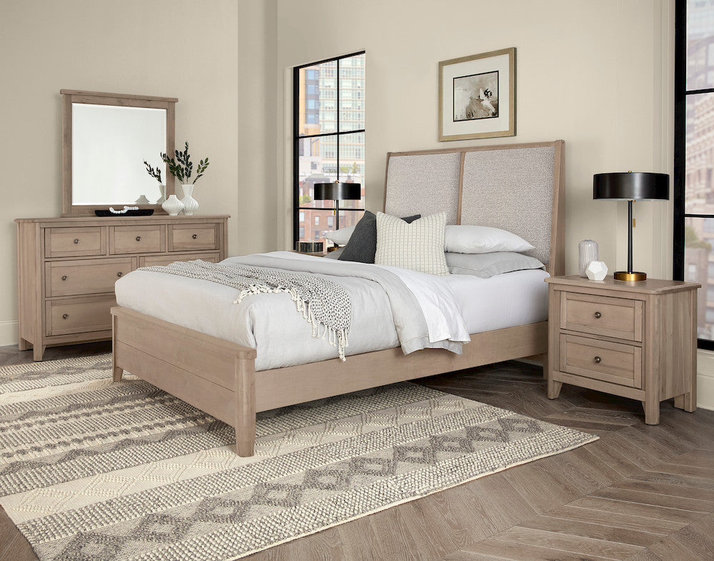 Vaughan Bassett - Woodbridge - Nightstand - 2 Drwr - Shadow Grey - 821-227 view 9