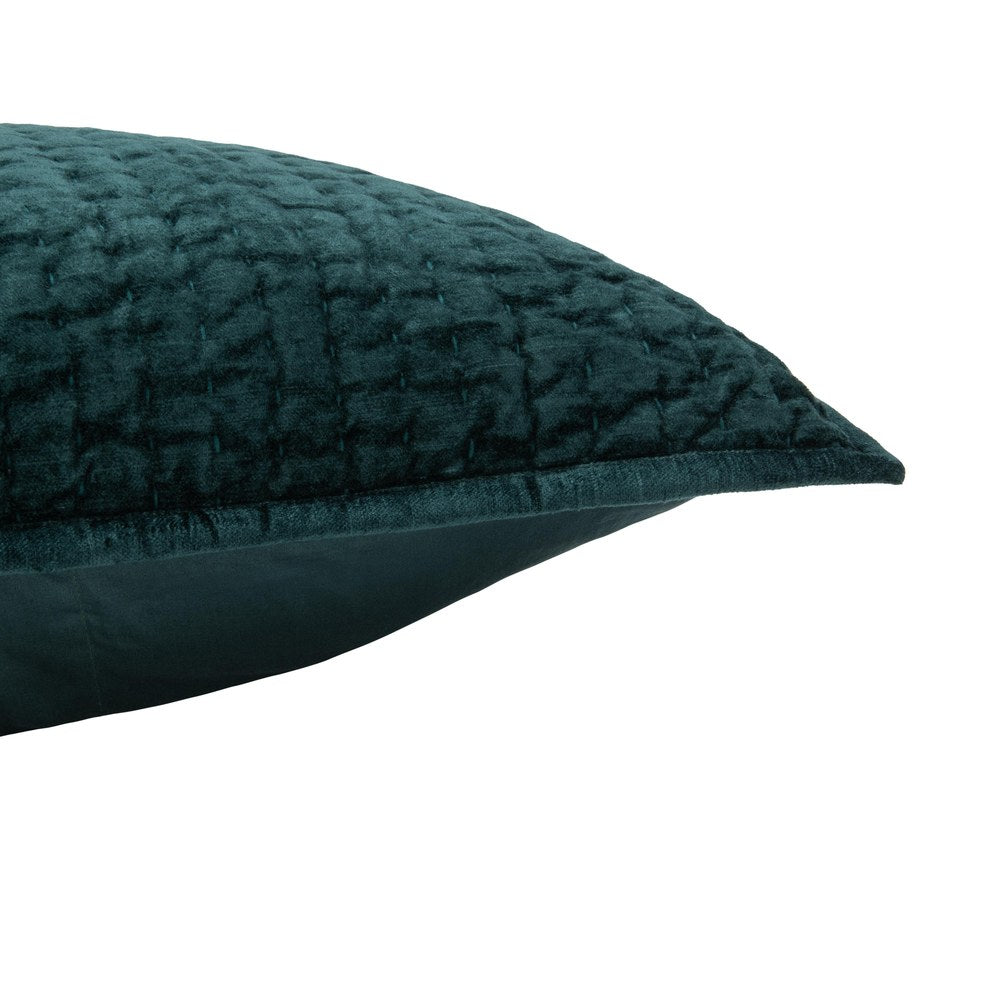 Villa by Classic Home - Bari Standard Sham - Emerald Green - V310004 view 3