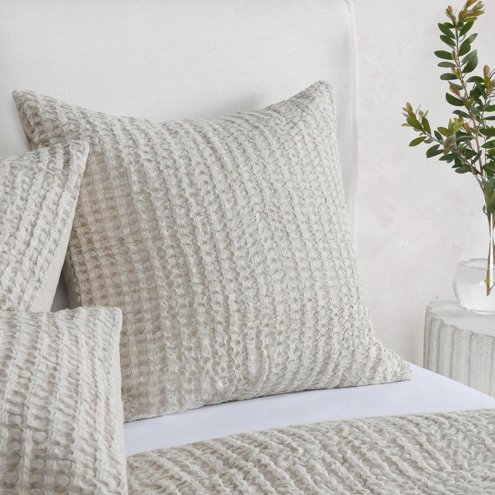Villa by Classic Home - Colmar 4-Piece King Quilt Set - Natural - BEDQ527K view 5