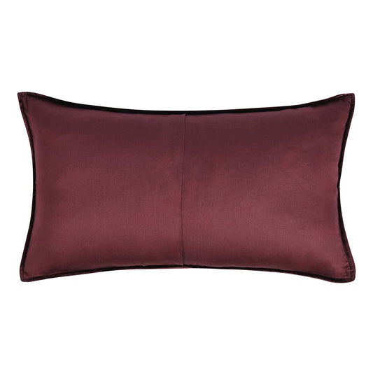 Villa by Classic Home - Dimitry Velvet Fabric Port King Sham - Red - V180046 veiw 2