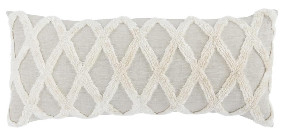 Villa by Classic Home - Evangeline 100% Linen 16inX 36inThrow Pillow In Natural - 36W - Natural, Ivory - V220080 veiw 1