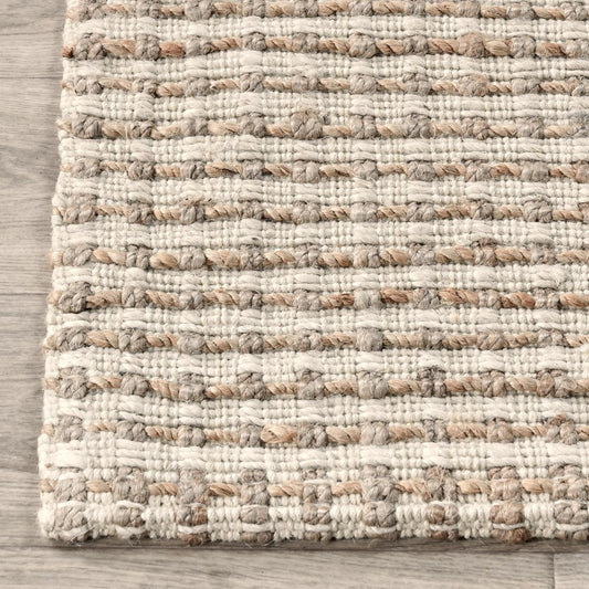 Villa by Classic Home - Huntington 2x3 Handwoven Jute Sustainable Accent Area Rug - Natural - 30091790 view 2