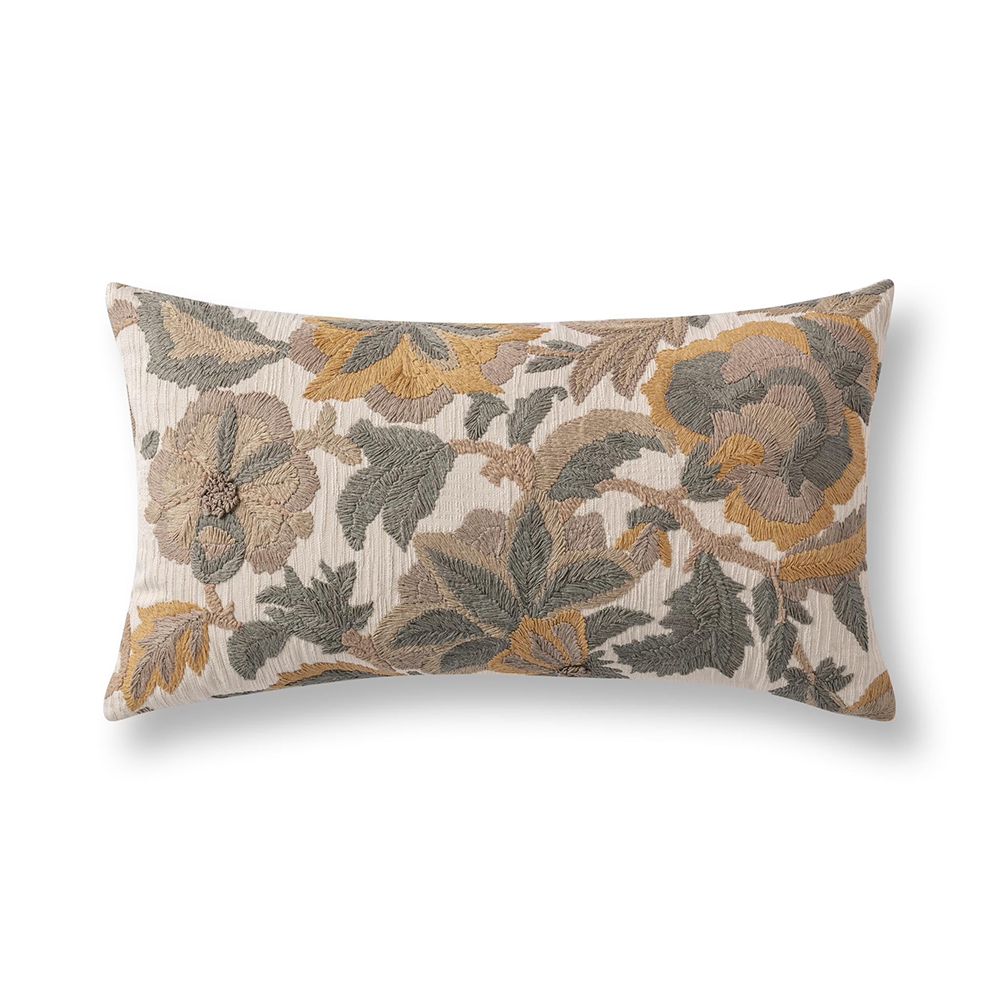 Villa by Classic Home - Jana 26x14 Throw Pillow - Dry Sage Multi - V330044 view 1