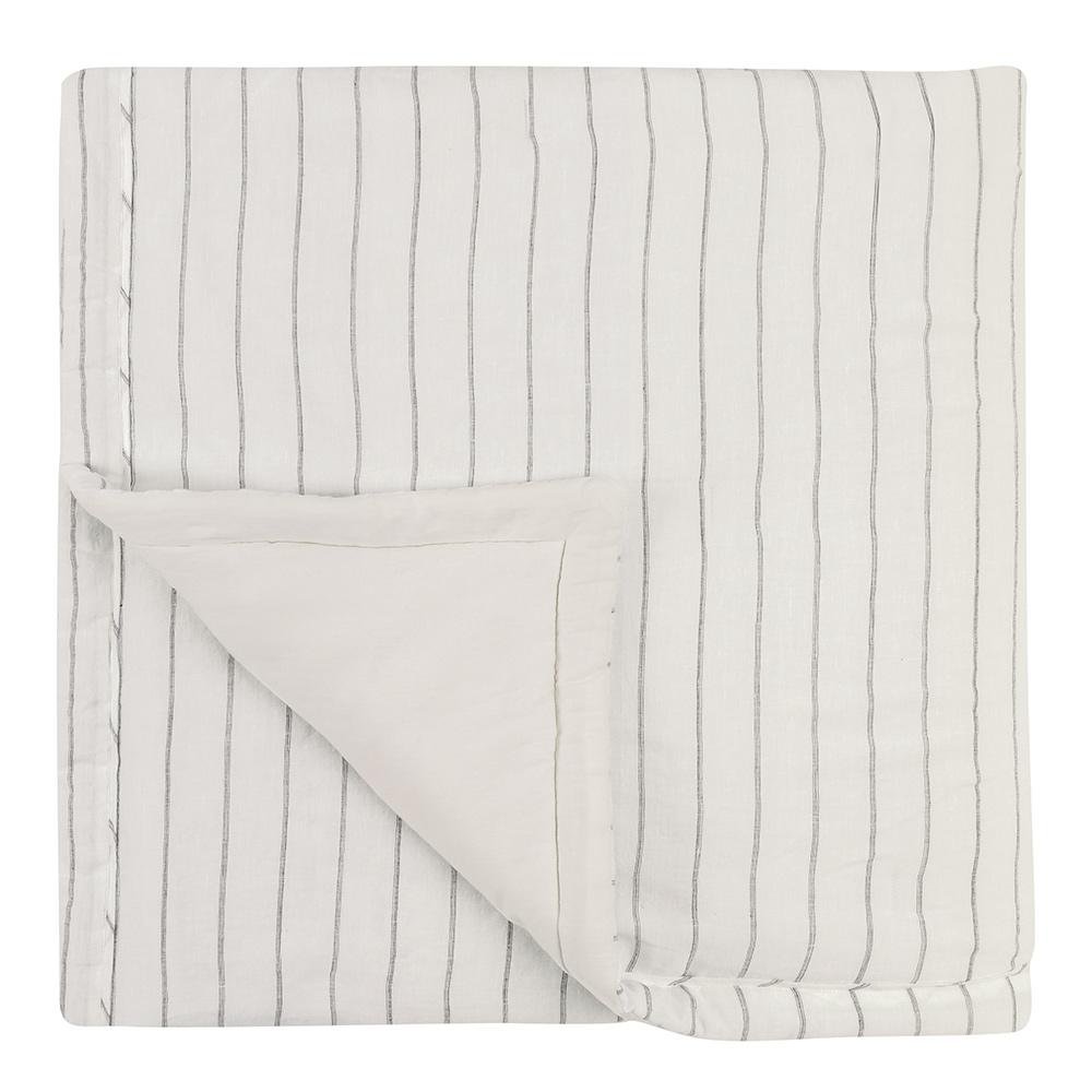 Villa by Classic Home - Kingston 3-Piece 100% Linen King Set - Ivory - BEDC002K veiw 4