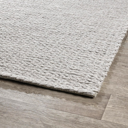 Villa by Classic Home - Oxnard 2x3 Handwoven Accent Rug - Gray - 30091580 view 2