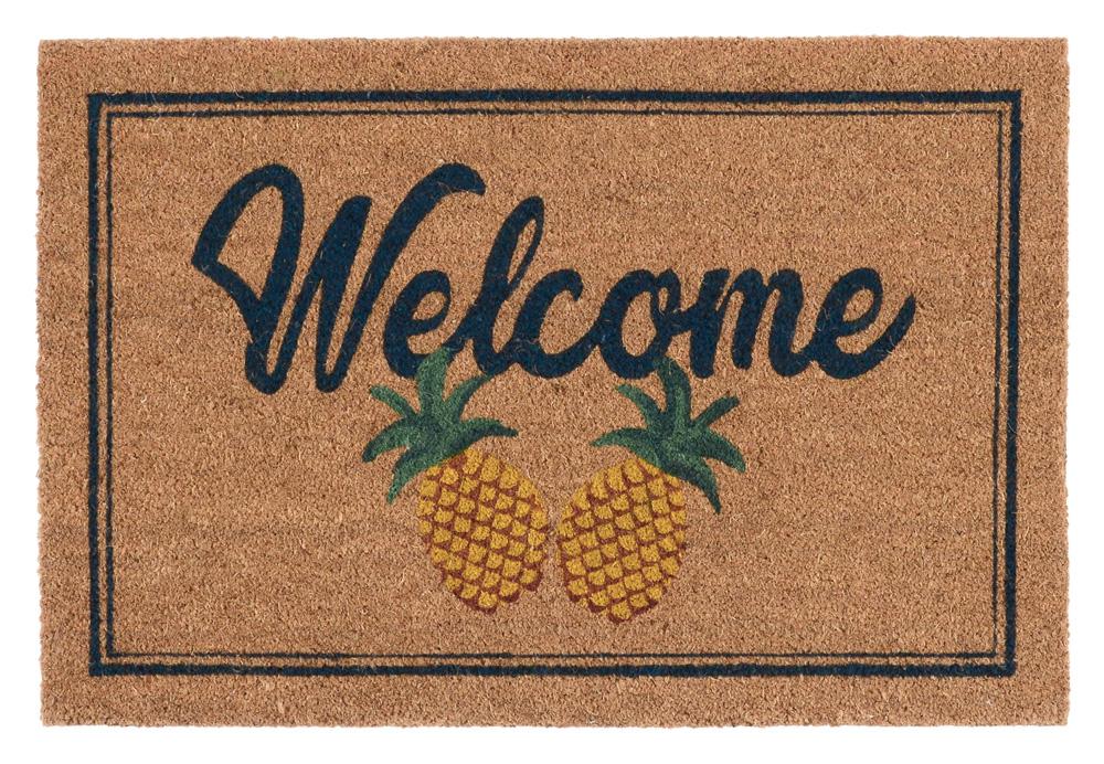 Villa by Classic Home - Pineapples 24X36 Coir Doormat - 36W - Rug - 3013218 veiw 1