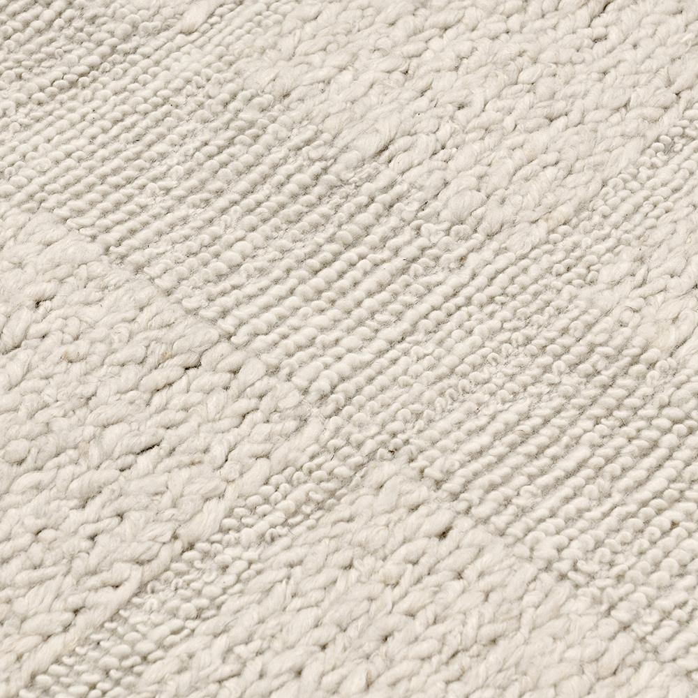 Villa by Classic Home - Sinclair 2x3 Handwoven Wool Fabric Accent Rug in Ivory - 30091860 veiw 2