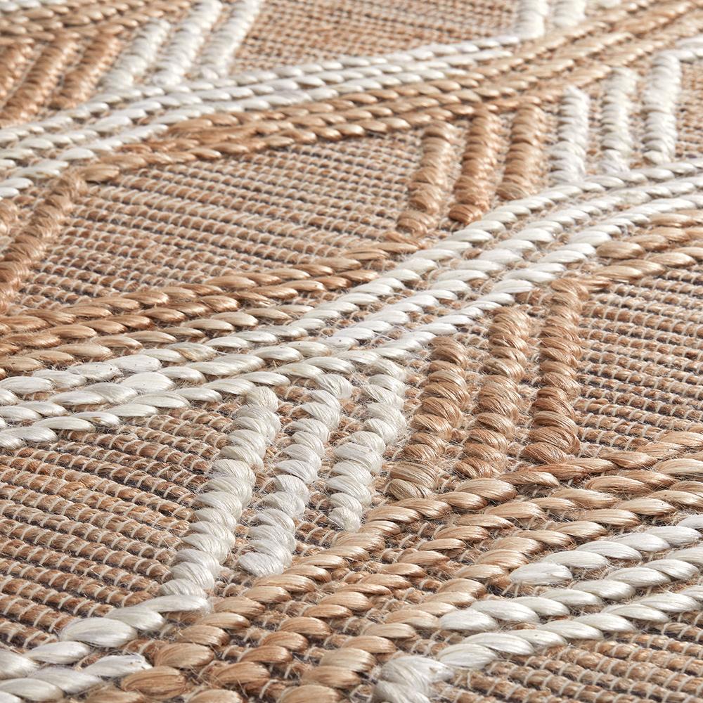 Villa by Classic Home - Sylmar Jute Blend Decorative Rug - Natural, Ivory - 30091500 veiw 4