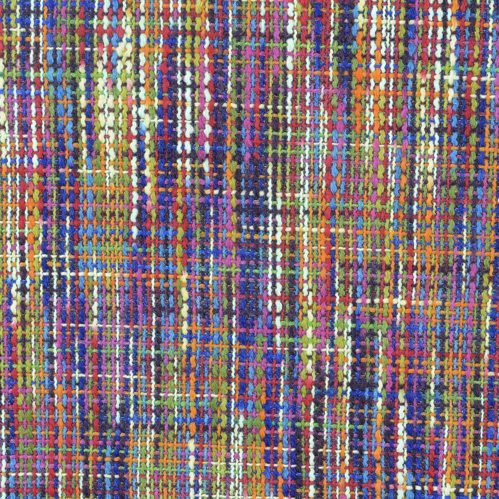 Wallace & Bay - Holland Confetti Ottoman with Textured Upholstery, Wood Legs, And Track Arms - U510413 veiw 4