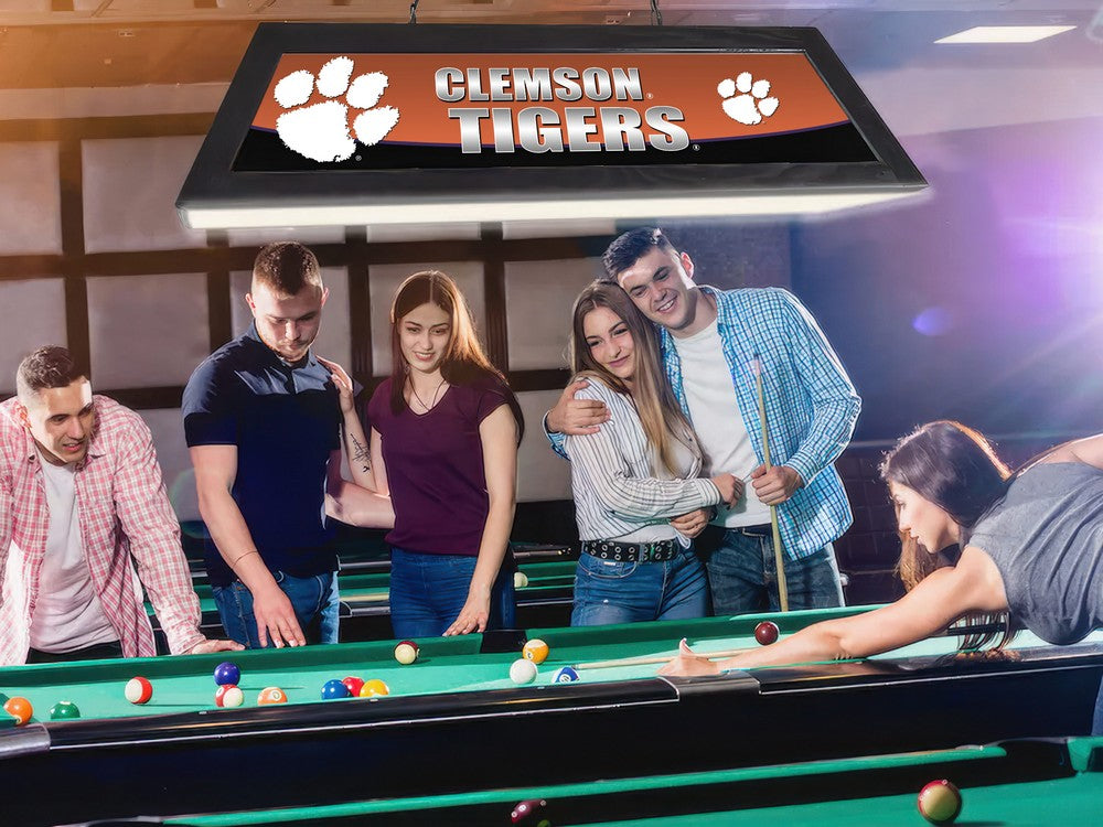 Wave7 - Clemson University Spirit Game Table Lamp - 2010CLM1 view 2