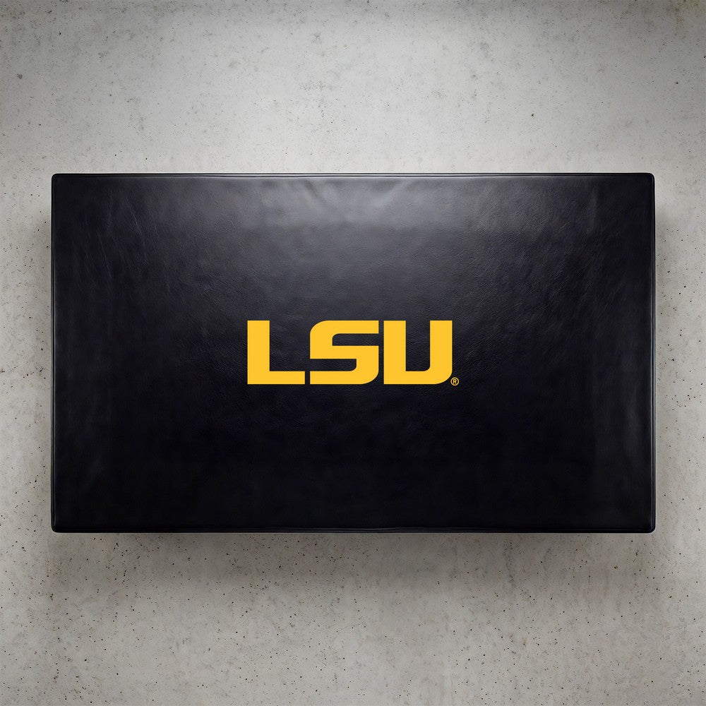 Wave7 - LSU 7 Ft Custom Pool Table Cover - 1080LSU1 view 2