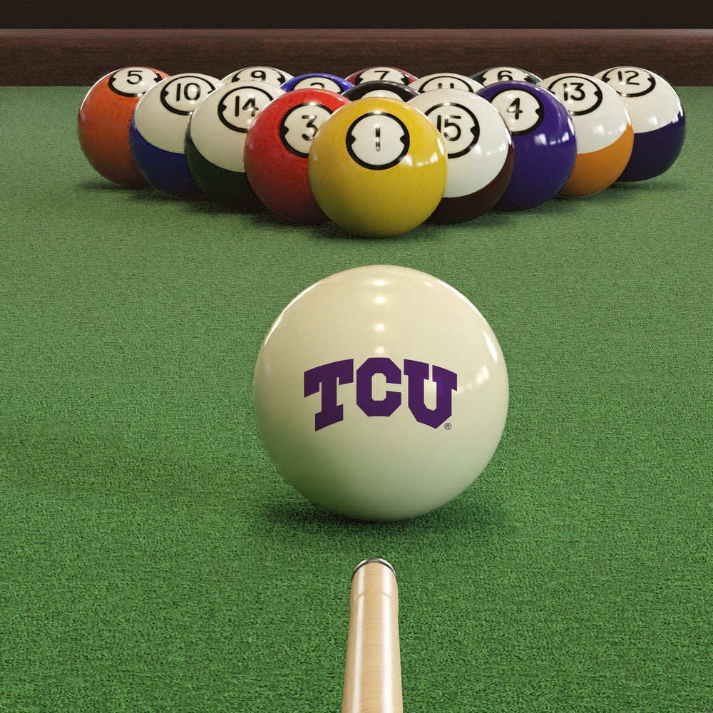 Wave7 - Texas Christian University Cue Ball - 1020TCU1 view 2