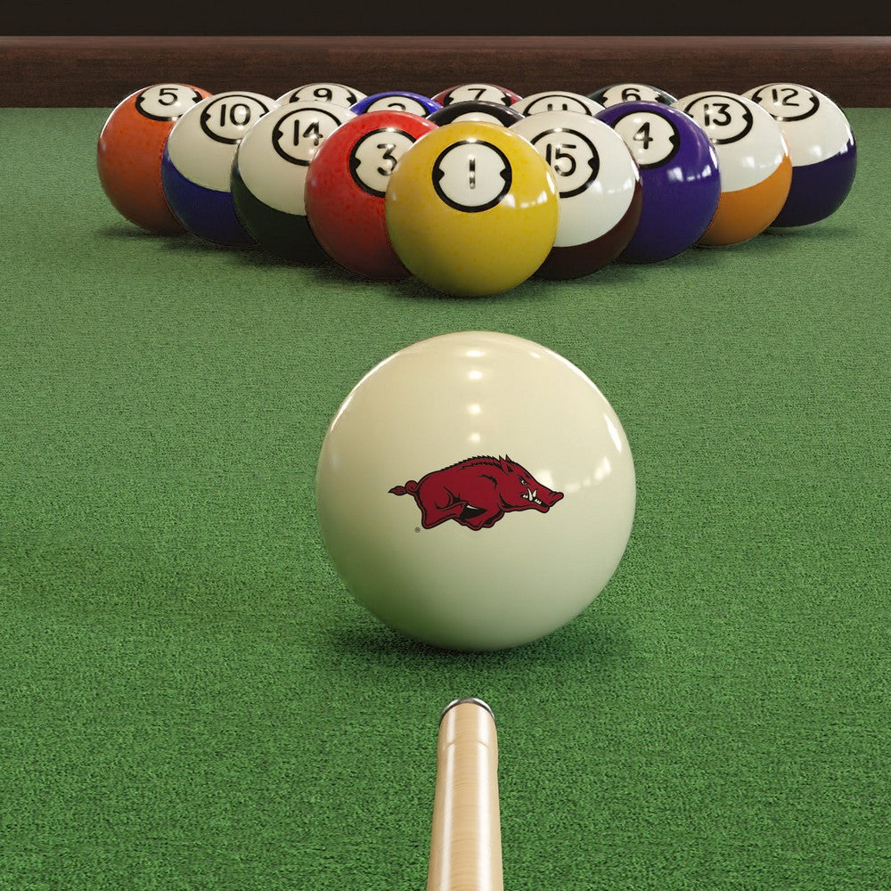 Wave7 - University of Arkansas Cue Ball - 1020ARK1 view 2