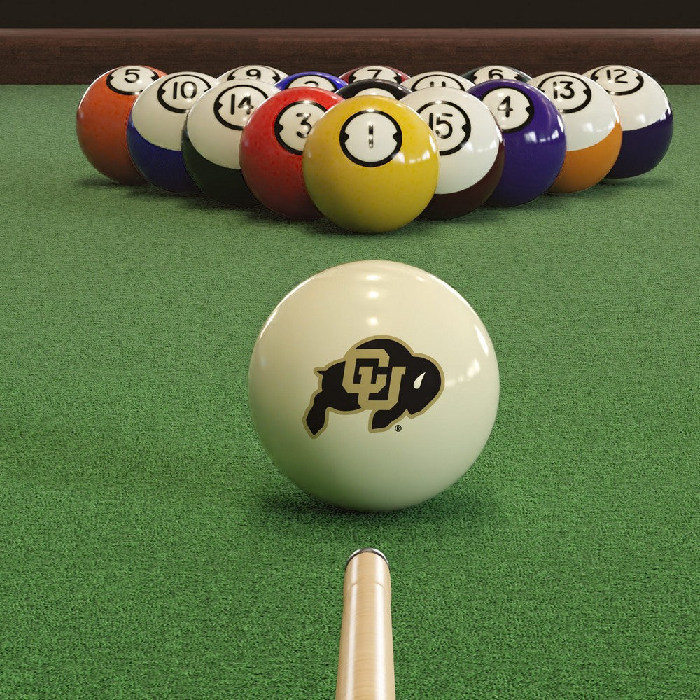 Wave7 - University of Colorado Cue Ball - 1020COL1 view 2