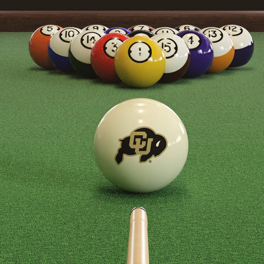 Wave7 - University of Colorado Cue Ball - 1020COL1 view 2