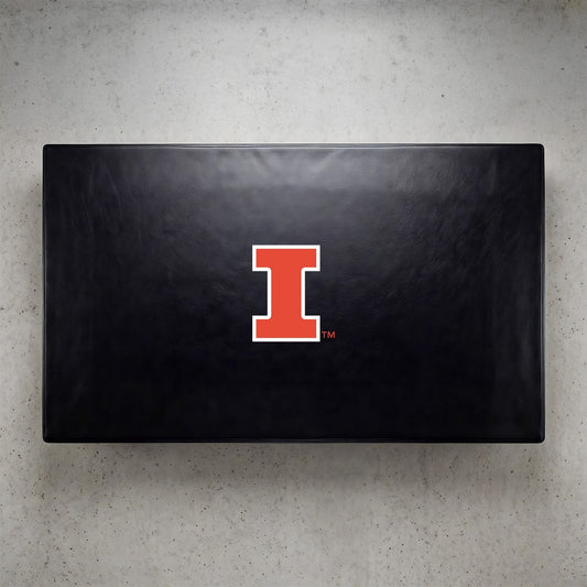 Wave7 - University of Illinois 7 Ft Custom Pool Table Cover - 1080ILL1 view 2