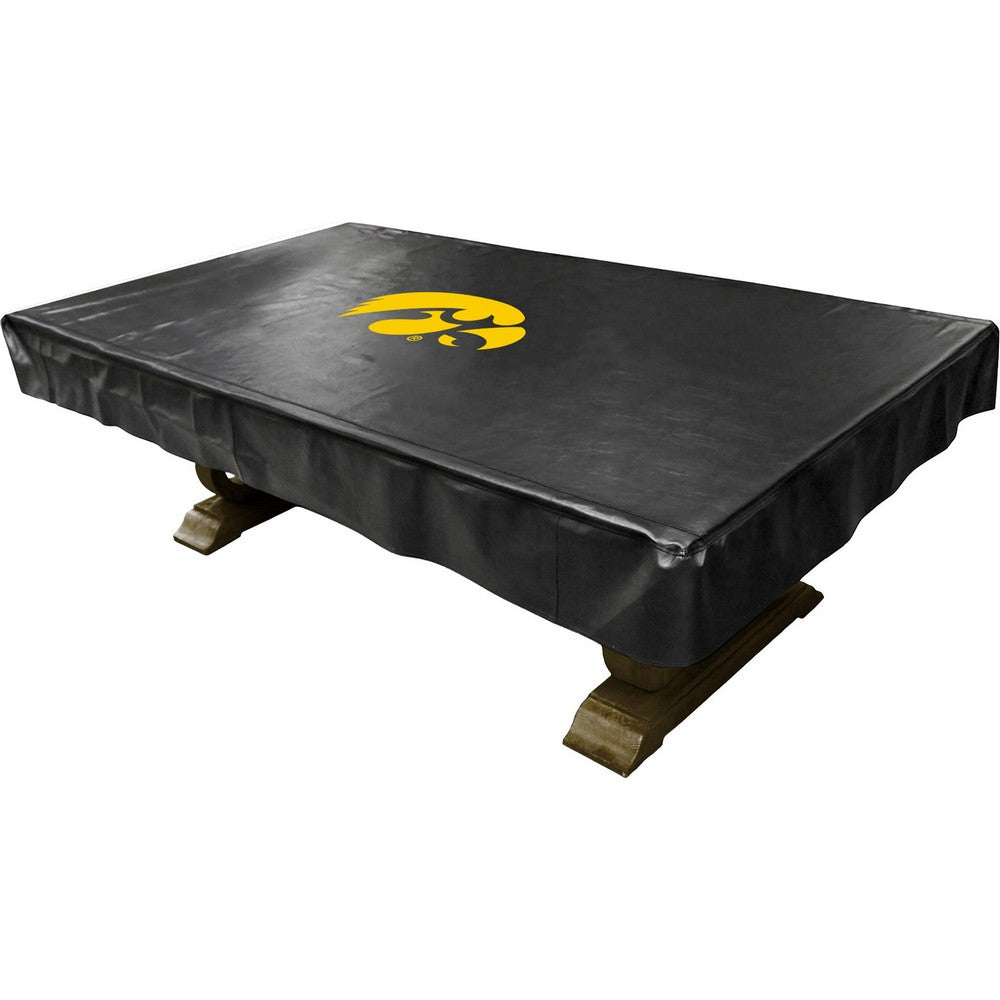 Wave7 - University of Iowa 8 Ft Custom Pool Table Cover - 1090UIA1 view 1