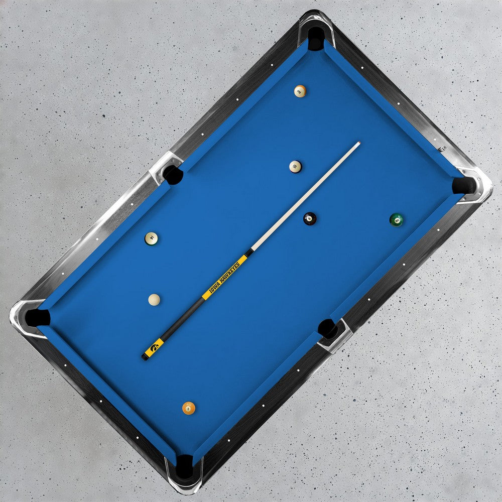 Wave7 - University of Iowa Colored Laser Etched Cue - 1060UIA1 view 2
