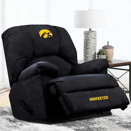 Wave7 - University of Iowa GM Microfiber Recliner, Black - 3040UIA1 view 2