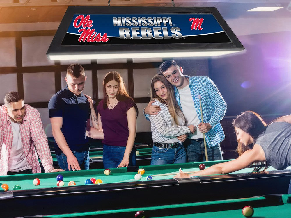 Wave7 - University of Mississippi Spirit Game Table Lamp - 2010UMS1 view 2