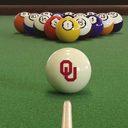 Wave7 - University of Oklahoma Cue Ball - 1020UOK1 view 2