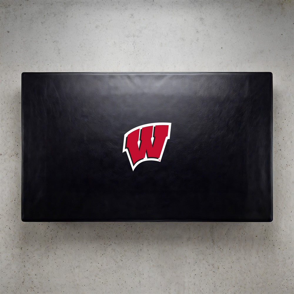 Wave7 - University of Wisconsin 7 Ft Custom Pool Table Cover - 1080UWI1 view 2