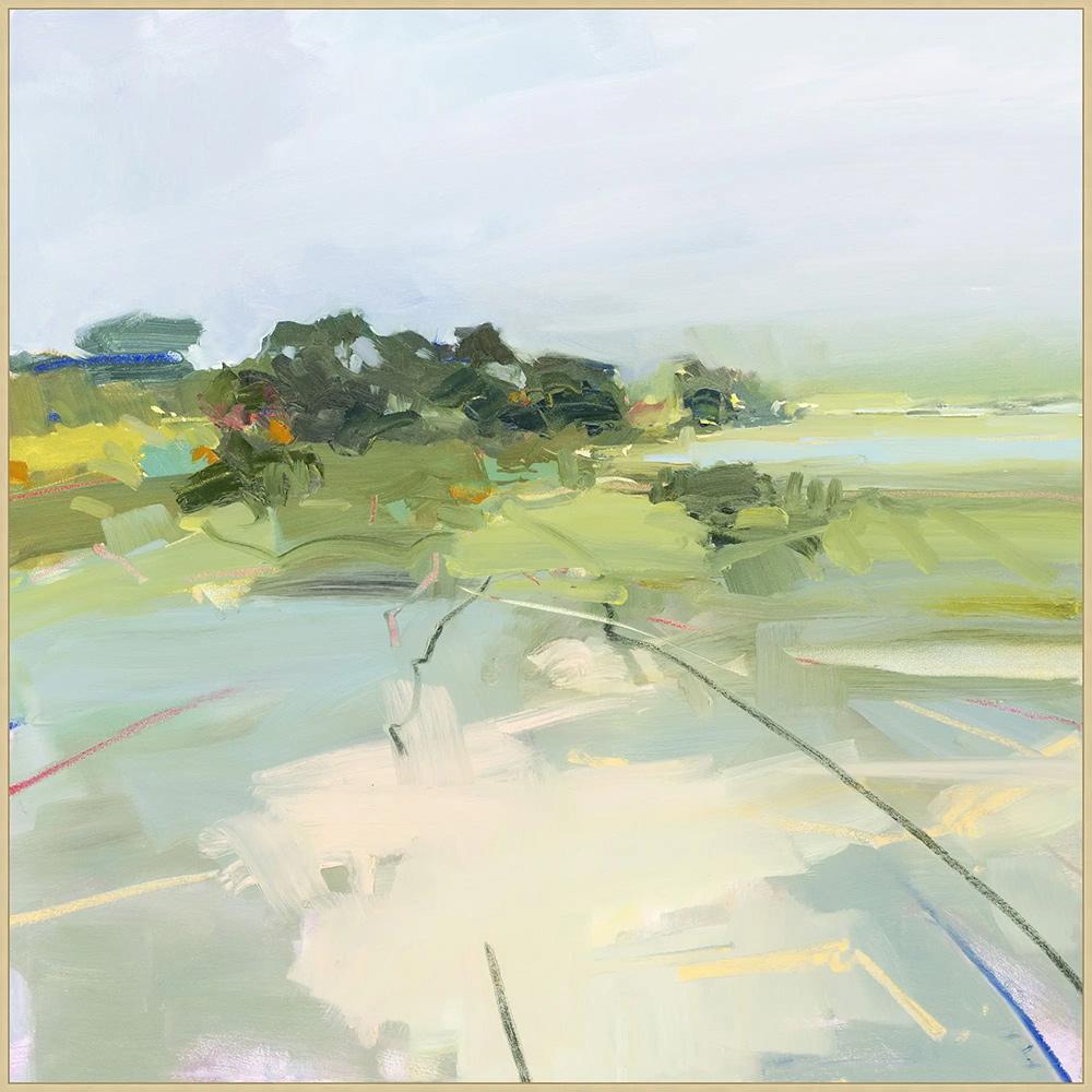 Wendover Art Group - Billows Above, Floater Frame - Champagne - WLD2834 veiw 1