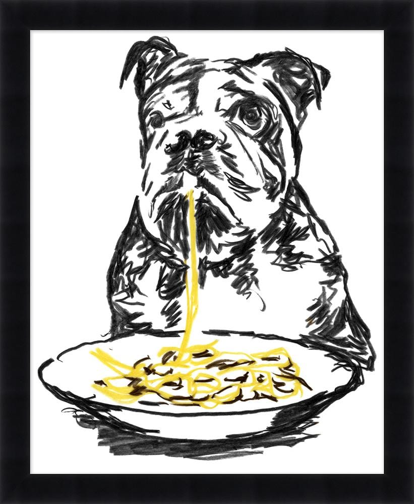 Wendover Art Group - Bulldog, Black - WFK0081 veiw 1