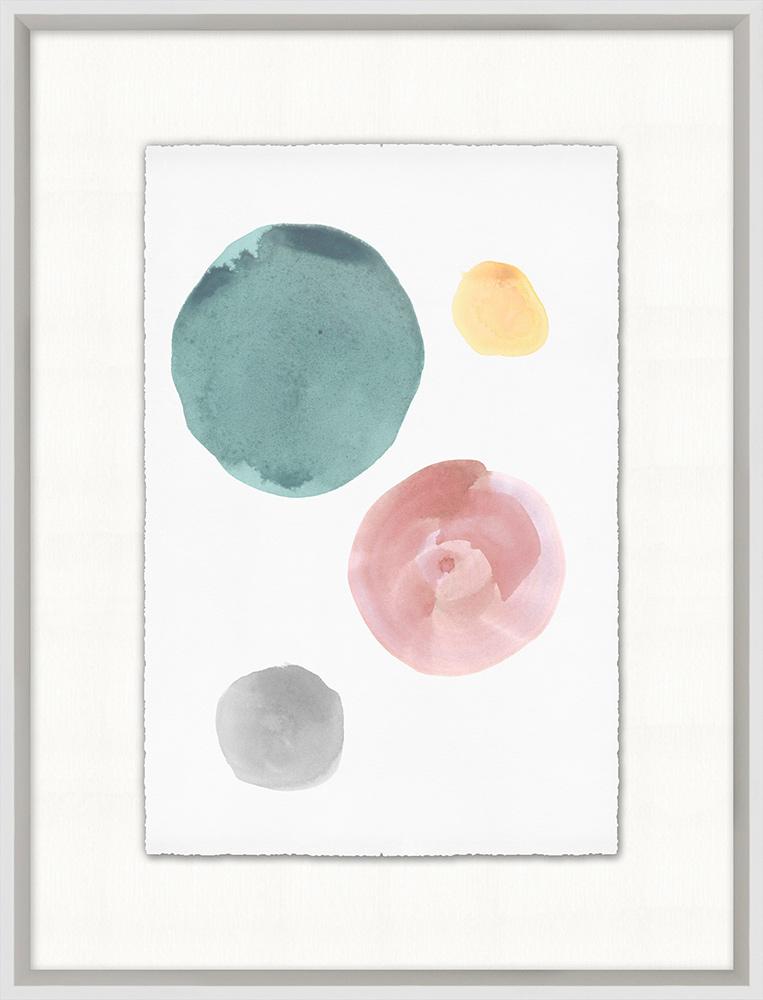 Wendover Art Group - Color Bubbles 2, Matte White - WFK0132 veiw 1