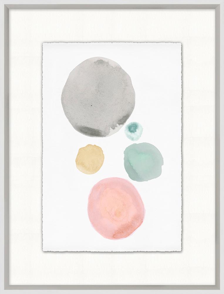 Wendover Art Group - Color Bubbles 4, Matte White - WFK0134 veiw 1
